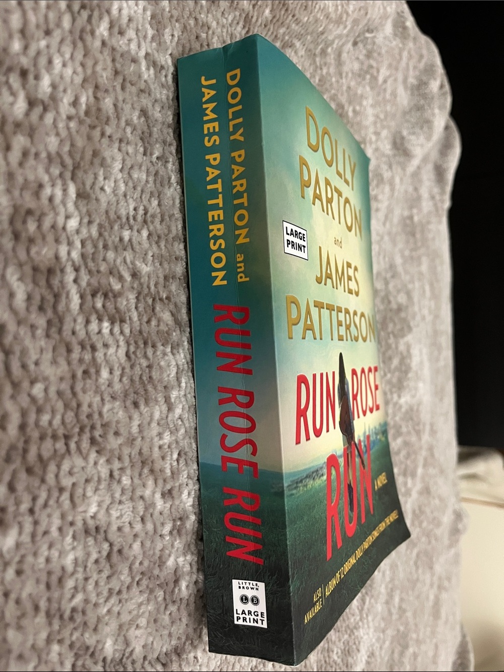 Dolly Parton & James Patterson "Run, Rose, Run" Paperback - - Picture 2 of 3